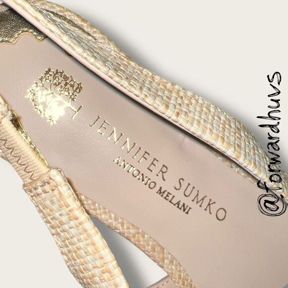 Antonio Melani x Jennifer Sumko Laminerva Shell Slingback Shoes – Size 5 - Picture 6 of 10